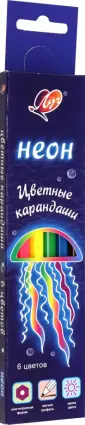 Цветные карандаши 6 цветов (4-8)
