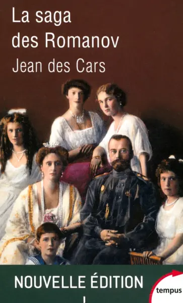 Jean Cars - La saga des Romanov обложка книги