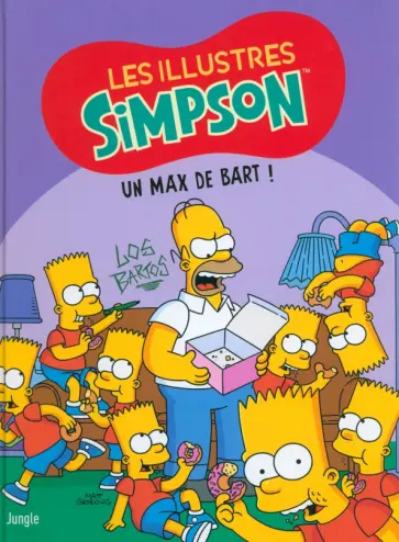 Groening, Буфбай - Les Illustres Simpson. Tome 4. Un max de Bart ! Groening, Буфбай - Les Illustres Simpson. Tome 4. Un max de Bart ! обложка книги