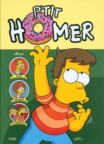 Groening, Digerolamo - P'tit Homer Groening, Digerolamo - P'tit Homer обложка книги