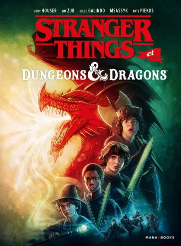 Houser, Zub - Stranger Things et Dungeons & Dragons обложка книги