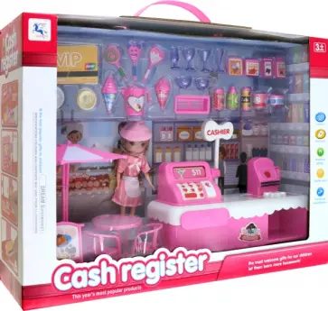 Набор с мини-мебелью Магазин мороженого обложка книги