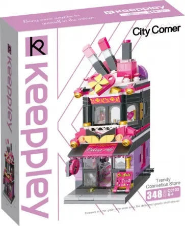 Конструктор Магазин косметики, 348 деталей обложка книги