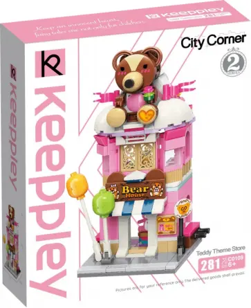 Конструктор Магазин игрушек, 281 деталь обложка книги