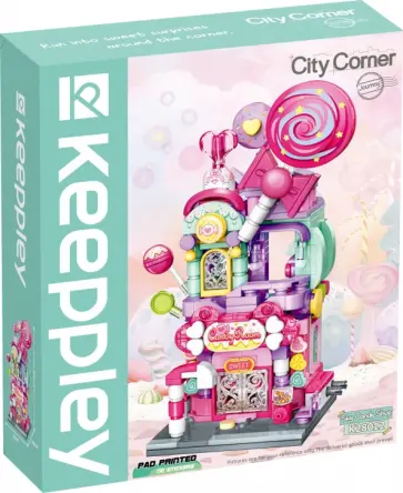 Конструктор Магазин вкусняшек, 358 деталей обложка книги