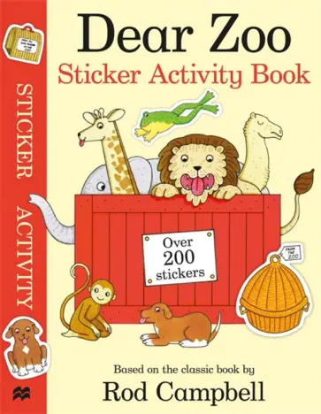 Rod Campbell - Dear Zoo Sticker Activity Book обложка книги