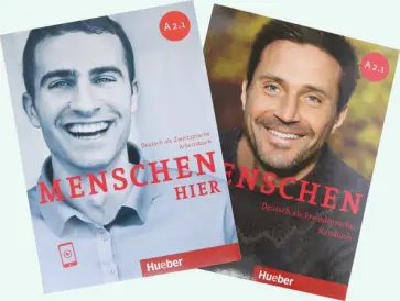 Habersack, Specht - Menschen hier A2.1. Kursbuch Menschen und Arbeitsbuch Menschen hier mit Audios online Habersack, Specht - Menschen hier A2.1. Kursbuch Menschen und Arbeitsbuch Menschen hier mit Audios online обложка книги