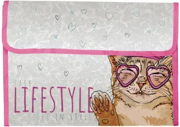 Папка-конверт на кнопке Easy life. Meincoon, А4 Папка-конверт на кнопке Easy life. Meincoon, А4 обложка книги
