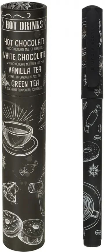 Ручка шариковая DreamWrite. Caffe nero.Time, синяя, в ассортименте, 0,7 мм обложка книги