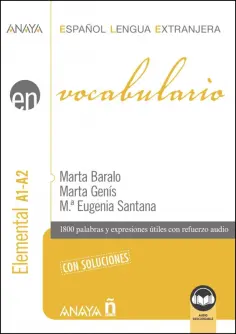 Baralo, Genis - Vocabulario. Nivel elemental A1-A2 (edicion 2023) обложка книги