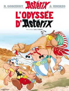 Albert Uderzo - Asterix. Tome 26. L'odyssee d'Asterix. Комикс обложка книги
