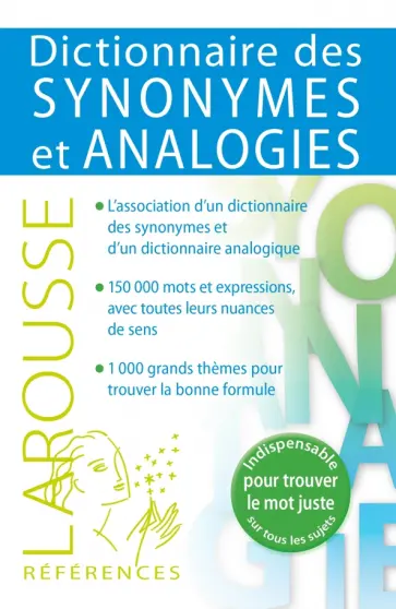 Dictionnaire des synonymes et analogies Dictionnaire des synonymes et analogies обложка книги