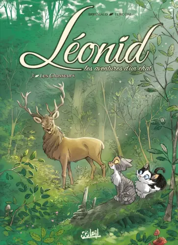 Frederic Brremaud - Leonid, les aventures d'un chat. Tome 3. Les Chasseurs Frederic Brremaud - Leonid, les aventures d'un chat. Tome 3. Les Chasseurs обложка книги