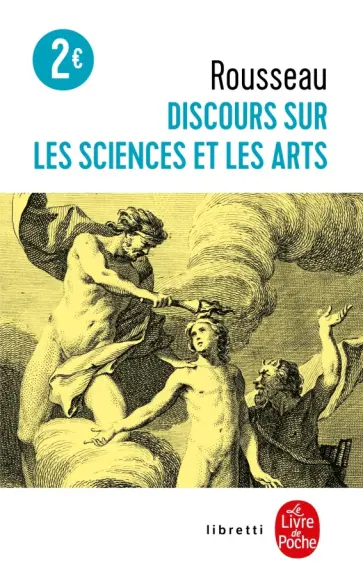 Jean-Jacques Rousseau - Discours sur les sciences et les arts обложка книги