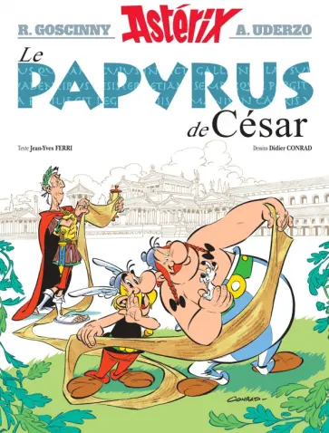 Asterix. Tome 36. Le Papyrus de Cesar. Комикс