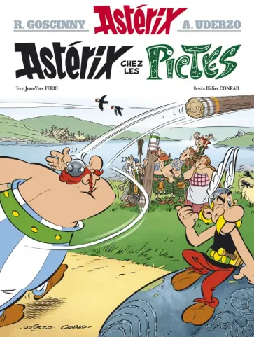 Jean-Yves Ferri - Asterix. Tome 35. Asterix chez les Pictes. Комикс Jean-Yves Ferri - Asterix. Tome 35. Asterix chez les Pictes. Комикс обложка книги