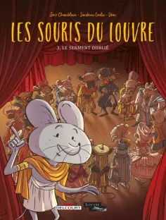 Joris Chamblain - Les Souris du Louvre. Tome 3. Le Serment oublie обложка книги