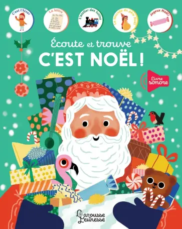 Marie Paruit - Ecoute et trouve - C'est Noel! Marie Paruit - Ecoute et trouve - C'est Noel! обложка книги