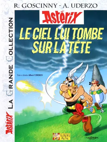 Goscinny, Удерзо - Asterix. Tome 33. Le ciel lui tombe sur la tete. Комикс Goscinny, Удерзо - Asterix. Tome 33. Le ciel lui tombe sur la tete. Комикс обложка книги