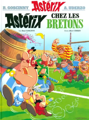 Rene Goscinny - Asterix. Tome 8. Asterix chez les Bretons. Комикс обложка книги