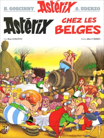 Rene Goscinny - Asterix. Tome 24. Asterix chez les Belges. Комикс Rene Goscinny - Asterix. Tome 24. Asterix chez les Belges. Комикс обложка книги