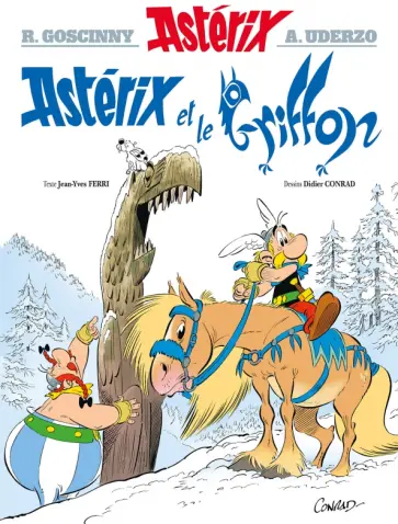 Jean-Yves Ferri - Asterix. Tome 39. Asterix et le Griffon. Комикс обложка книги