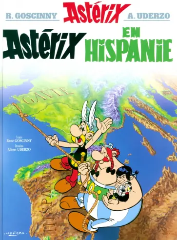 Rene Goscinny - Asterix. Tome 14. Asterix en Hispanie. Комикс обложка книги