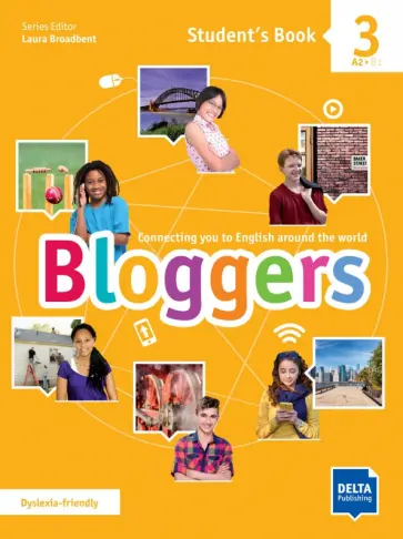 Kerg, Le - Bloggers 3. A2-B1. Student's Book with digital extras Kerg, Le - Bloggers 3. A2-B1. Student's Book with digital extras обложка книги
